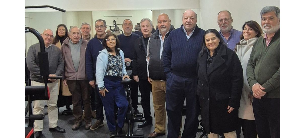 Inauguración del gimnasio en el Apart Hotel COMRA